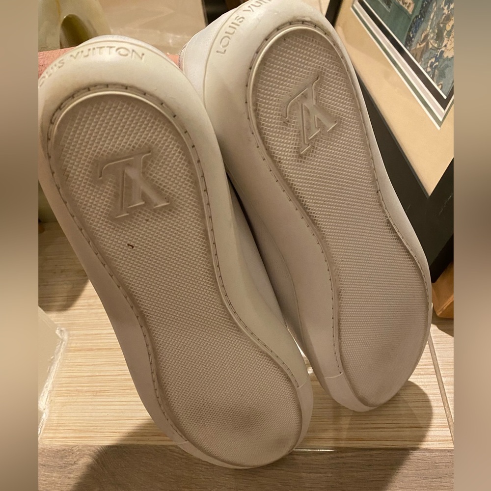 Louis Vuitton Daimler Pattern White Canvas Low Sneakers - Picture 8 of 13
